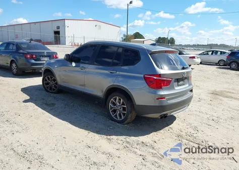 2011 BMW X3 xDrive35I z USA, uszkodzony, nr VIN 5UXWX7C53BL730314